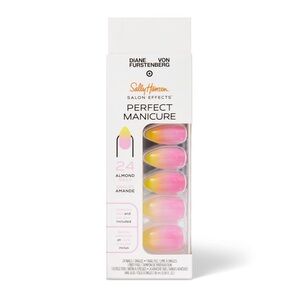 DVF for Target x Sally Hansen Salon Effects Perfect Manicure AL299 Sunrise 24ct